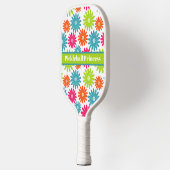 Abstracte Floral Pickleball Princess Pickleball Pa Pickleball Paddle (Links)