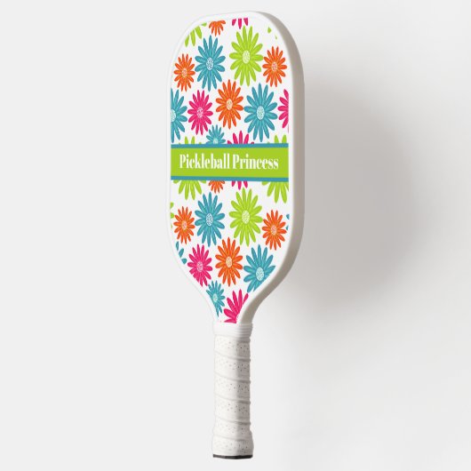 Abstracte Floral Pickleball Princess Pickleball Pa Pickleball Paddle (Links)