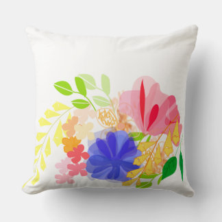 Abstracte Floral Pillow Kussen