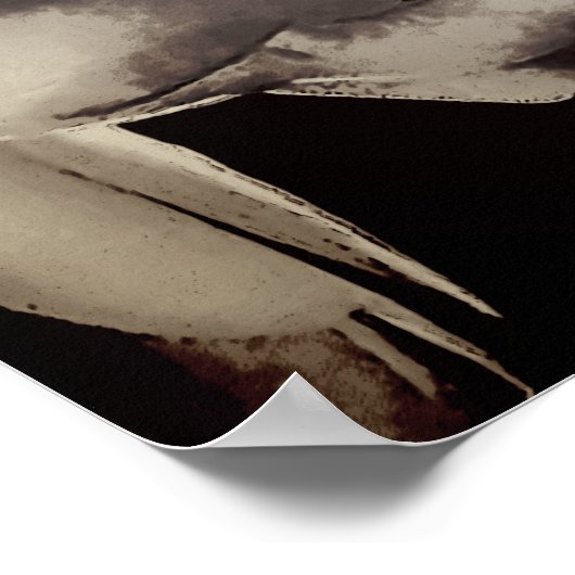 Abstracte Floral Poster (Hoek)