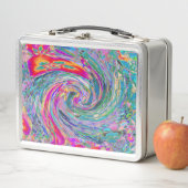 Abstracte Floral Psychedelic Rainbow Waves of Colo (In situ)