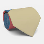 Abstracte Floral Striped Special Stropdas (Opgerold)