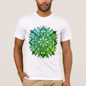 Abstracte Floral T-shirt (Voorkant)