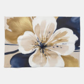 Abstracte Floral Theedoek (Horizontaal)