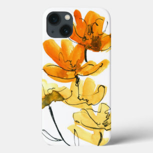 Abstracte florale achtergrond Case-Mate iPhone case