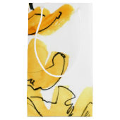 Abstracte florale achtergrond klein cadeauzakje (Voorkant)