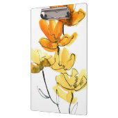 Abstracte florale achtergrond klembord (Links)