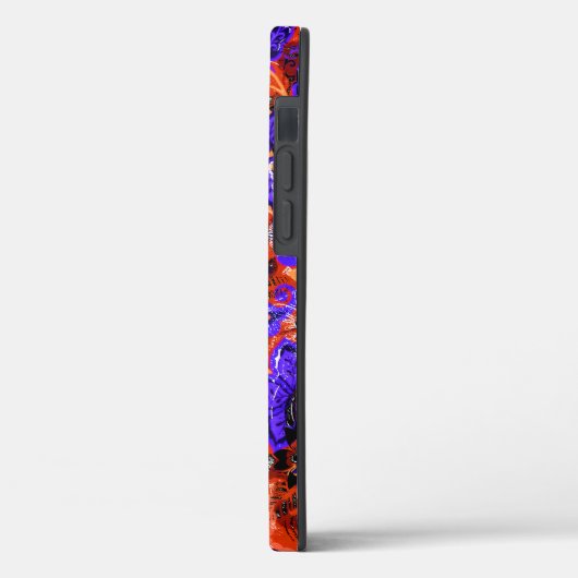 Abstracte florale klautoire Case-Mate iPhone case (Achterkant / Links)