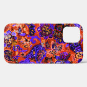Abstracte florale klautoire Case-Mate iPhone case (Achterkant (horizontaal))