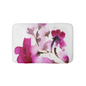 Abstracte florale waterverf schilderijen 4 badmat (Voorkant)
