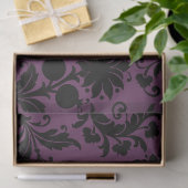 Abstracte Florence-Design op Paarse ontkoppeling Tissuepapier (Geschenk)