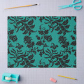 Abstracte Florence-Design voor Blauwgroen ontkoppe Tissuepapier (Craft)