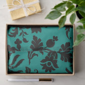 Abstracte Florence-Design voor Blauwgroen ontkoppe Tissuepapier (Geschenk)