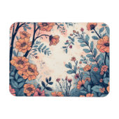 Abstracte Flower Ontworpen Flexibele Fotomagneet Magneet (Horizontaal)