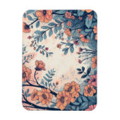 Abstracte Flower Ontworpen Flexibele Fotomagneet Magneet (Verticaal)