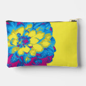 Abstracte Flower Small Accessoire Pouch Etui (Achterkant)