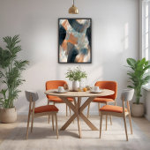 Abstracte Fluid Dreamscape Flow Art Perfect Poster