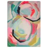 Abstracte Fluro Acryl Schildering   Klembord (Achterkant)