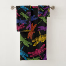 ABSTRACTE FLYPATROON VOOR KLEURENDRAGONFLIES