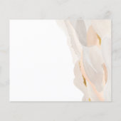 Abstracte Folie Hartelijk dank | Begroting Flyer (Achterkant)