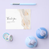 Abstracte Folie Hartelijk dank | Begroting Flyer (Enkel)