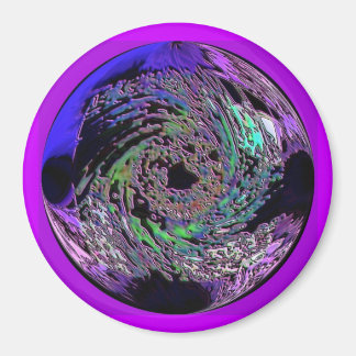 Abstracte folie magneet