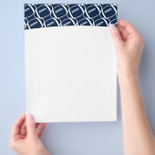 Abstracte footballs flyer (Hand)