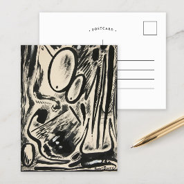 Abstracte formulieren | Rudolf Bauer Briefkaart