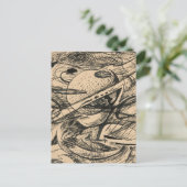 Abstracte formulieren | Rudolf Bauer Briefkaart (Staand voorkant)