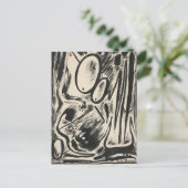 Abstracte formulieren | Rudolf Bauer Briefkaart (Staand voorkant)