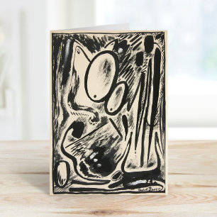 Abstracte formulieren   Rudolf Bauer Kaart