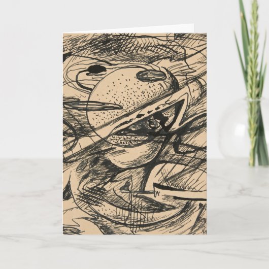 Abstracte formulieren | Rudolf Bauer Kaart (Voorkant)