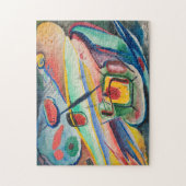 Abstracte formulieren | Rudolf Bauer Legpuzzel (Verticaal)