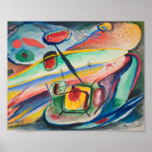 Abstracte formulieren | Rudolf Bauer Poster (Voorkant)