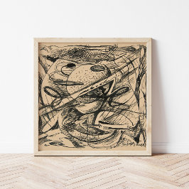 Abstracte formulieren | Rudolf Bauer Poster