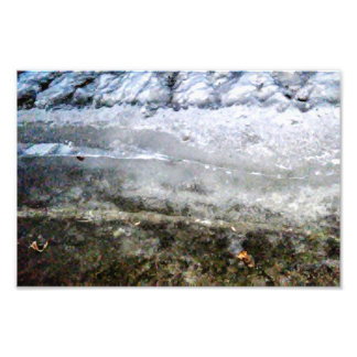 Abstracte foto-afbeelding van het Catskills-landsc Foto Afdruk