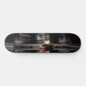 abstracte foto, boten persoonlijk skateboard (Horizontaal)