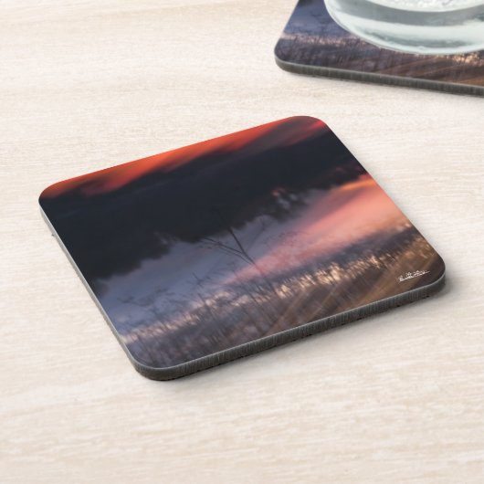 abstracte foto drankjes onderzetter (Linkerzijde)