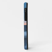 abstracte foto van array, blauw Case-Mate iPhone case (Achterkant/links)