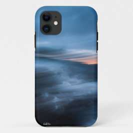 abstracte foto van array, blauw Case-Mate iPhone case