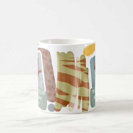 Abstracte foto van Funny Dog mama Koffiemok (Center)