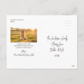 Abstracte foto van geverfd feestdagenkaart (Achterkant)