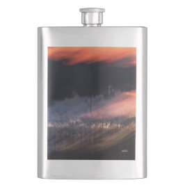 abstracte foto van zon leggen flacon