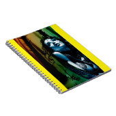 Abstracte fotobewerkingskunst notitieboek (Rechterzijde)