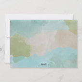 Abstracte fotocollage voor Merry en Bright Feestdagenkaart (Achterkant)