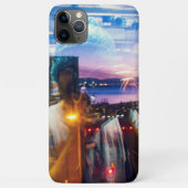 Abstracte fotograaf van de dageraad in de stad Case-Mate iPhone case (Achterkant)