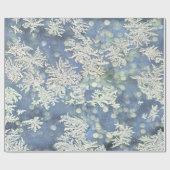 Abstracte fotografie wintervorst - Bokeh-effect Cadeaupapier (Vlak)