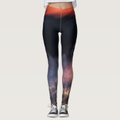 Abstracte fotolegering leggings (Voorkant)