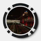 Abstracte fotopokerfiches, gebouw poker chips (Achterkant)