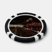Abstracte fotopokerfiches, gebouw poker chips (Enkel)